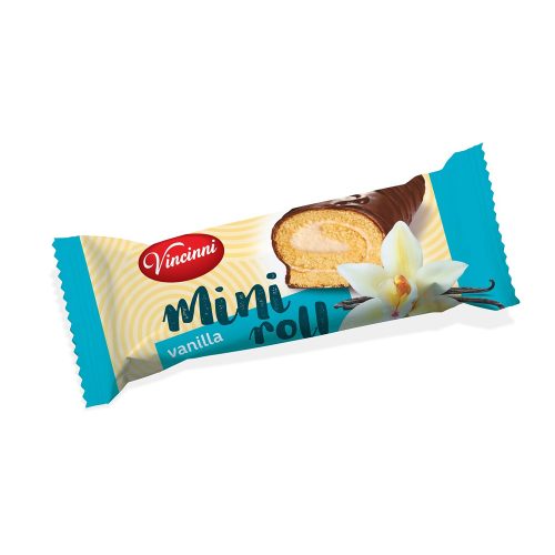 VINCINNI mini roll vanília ízű krémmel - 30g