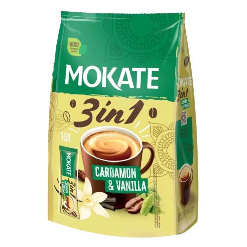 Mokate 3in1 kadamom-vanília - 12*17g