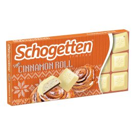   Schogetten fehércsokoládé fahéjas csiga ízű krémmel - 100g