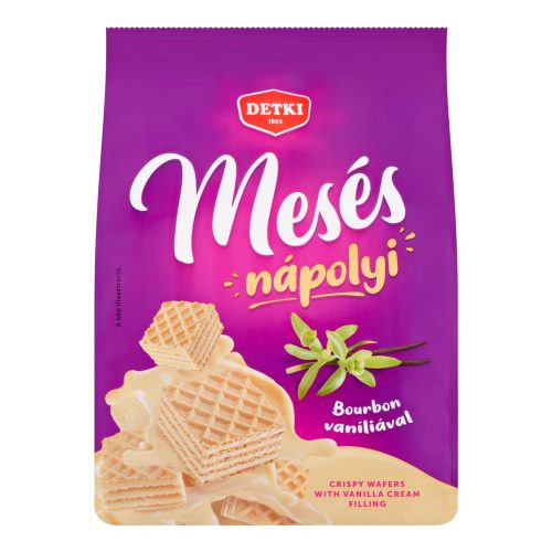 Detki Mesés nápolyi vaníliás - 180g