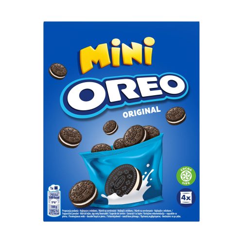 Oreo mini vanillia ízű - (4x40g) 160g